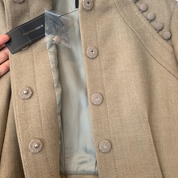 BCBG Maxazria wool cropped blazer jacket - Picture 6 of 7